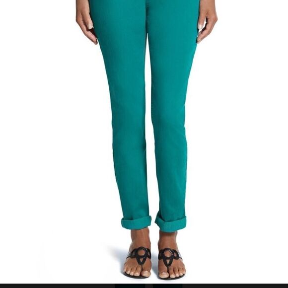 Chico’s So Slimming Pintuck Ankle Jeans Sz 0 (2/XS) - Picture 2 of 12